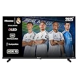 Hisense 32A5Q - QLED Smart TV 32 Pulgadas, Dolby Atmos, Modo Juego, Entrada USB Tipo C, Peana con Doble posición, Control por Voz Alexa, Función Compartir en TV, Auto Ordenación Canales TDT