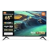 XIAOMI TV F Pro 65, 65 Pulgadas (165 cm), 4K UHD QLED, Smart TV, Fire TV, Control por Voz Alexa, HDR10+, Modo Game Boost 120Hz, MEMC, 2GB+32GB, Compatible con Apple AirPlay, 2025