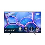 Samsung TV 55 Pulgadas Crystal UHD U7005 4K Smart TV, Colores increíbles con Procesador Crystal 4K, Escucha Todos los Altavoces con Q-Symphony, Tus Datos protegidos Knox Security