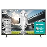 Hisense TV 43A6K - UHD 4K Smart TV de 43 Pulgadas Televisor, Dolby Vision, Modo Juego Plus, DTS Virtual X, Control por Voz televisor (2023)