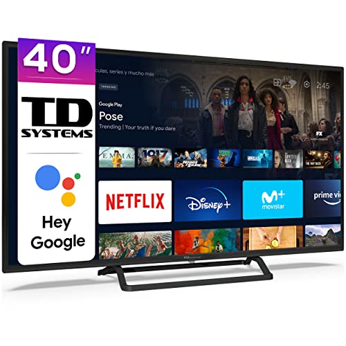 TD Systems - Smart TV Hey Google Official Assistant - Televisores...